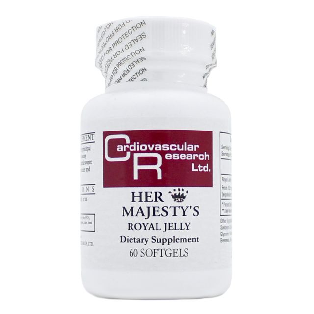 Her Majesty`s Royal Jelly 500 mg 60 sgels Ecological Formulas / Cardiovascular Research