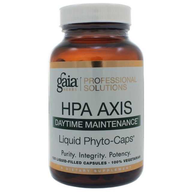 HPA Axis Daytime Maintenance (formerly Adrenal Support) 120 lvcaps Gaia Herbs
