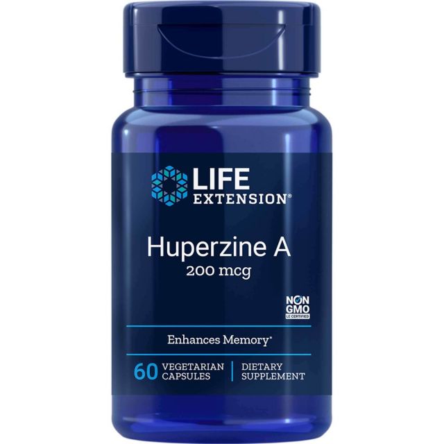 Huperzine A 200 mcg 60 vcaps Life Extension