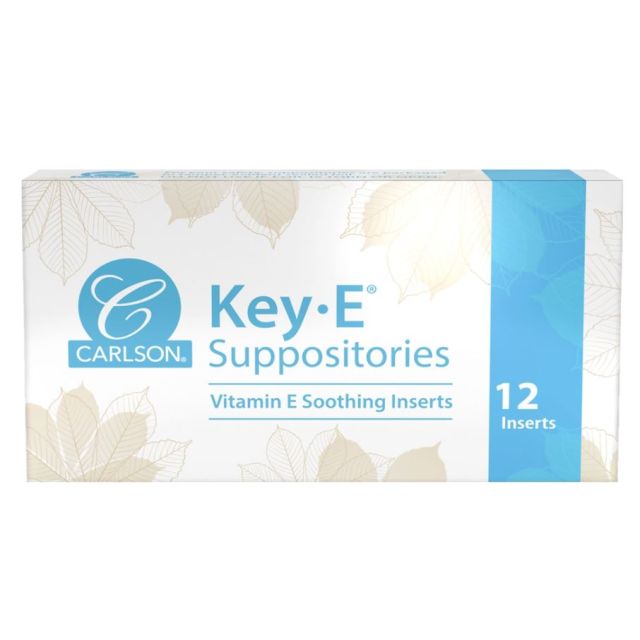Carlson Labs Key-e Suppositories
