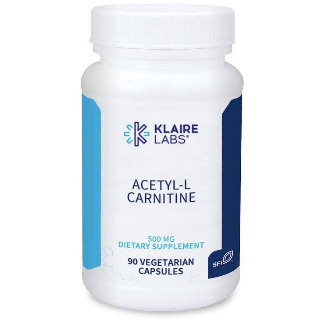 Klaire Labs Acetyl-L-Carnitine 500 mg