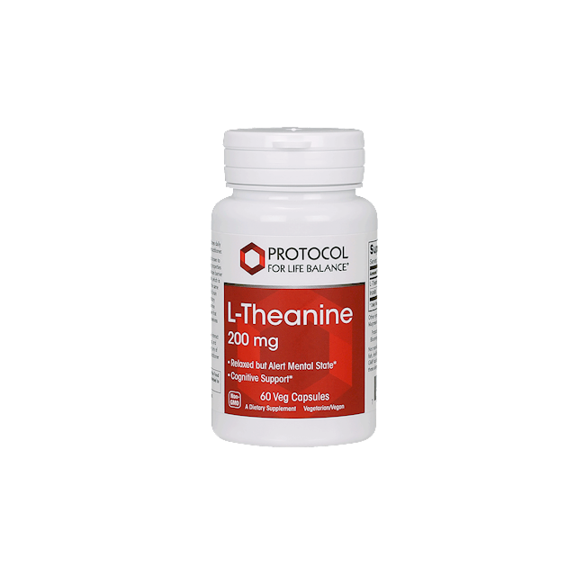 L-Theanine 200mg 60 vcaps Protocol For Life Balance