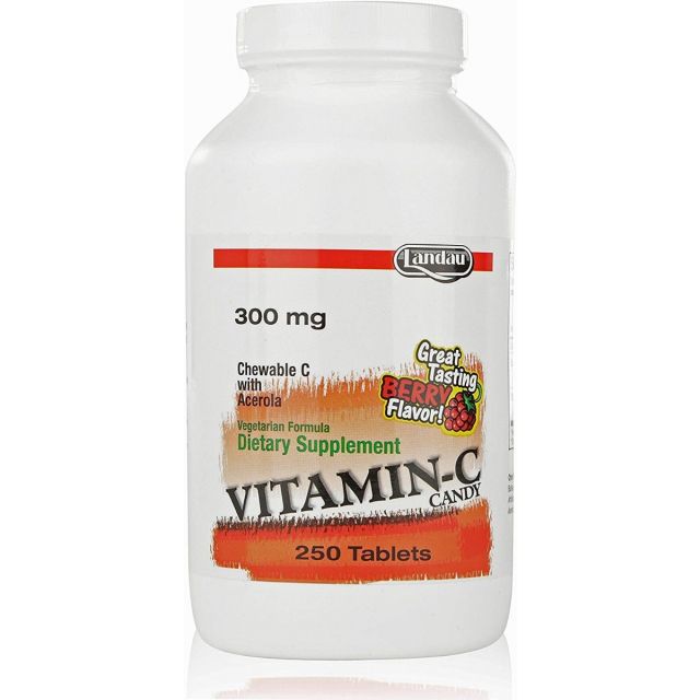 Landau Vitamin C Candy 300 Mg 100 tabs