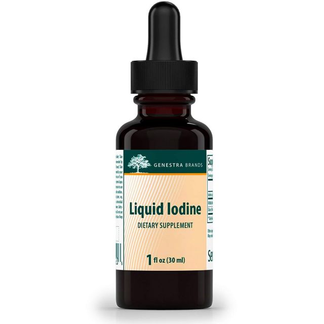 Liquid Iodine 150mcg 1oz Genestra / Seroyal