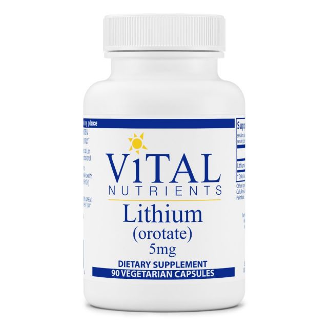 Lithium (orotate) 5 mg Vital Nutrients