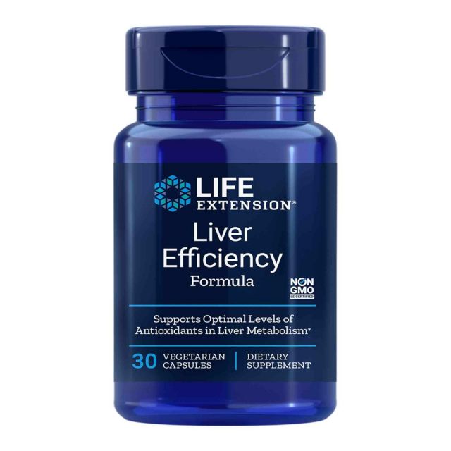 Liver Efficiency Formula 30 vcaps Life Extension