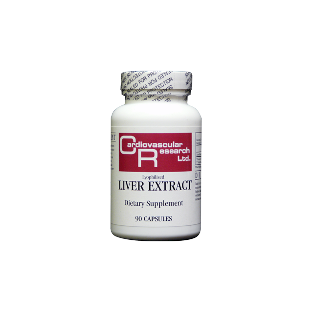 Liver Extract 550 mg 90 caps Ecological Formulas / Cardiovascular Research