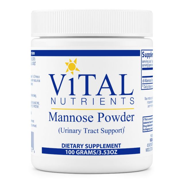 Mannose Powder 100g Vital Nutrients