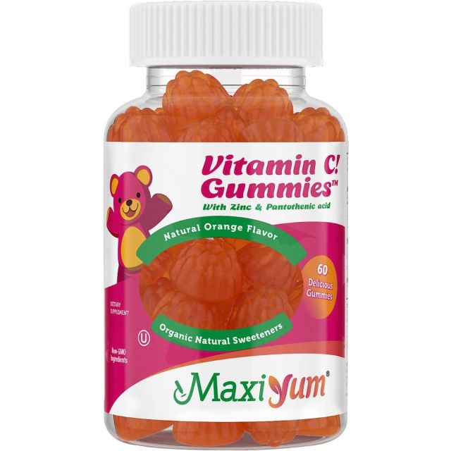 Vitamin C Gummies with Zinc for Children and Adults Maxi-Health