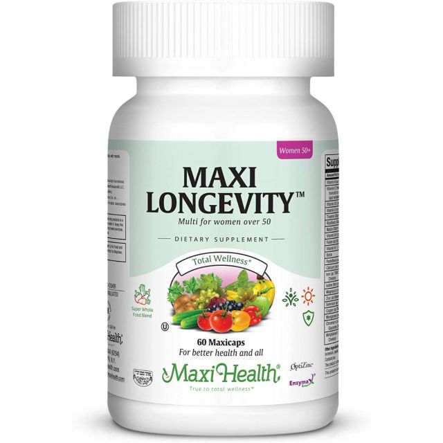 Maxi Longevity Multi for Women Over 50 60caps Maxi Health