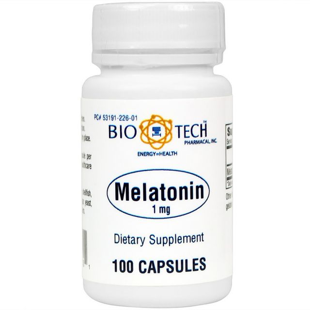 Melatonin 1 mg 100 caps Bio-Tech