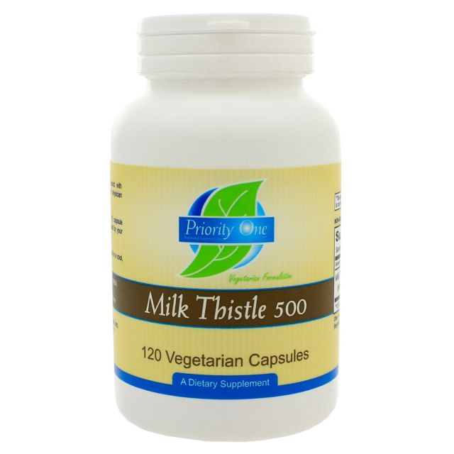 Milk Thistle 500 mg Priority One