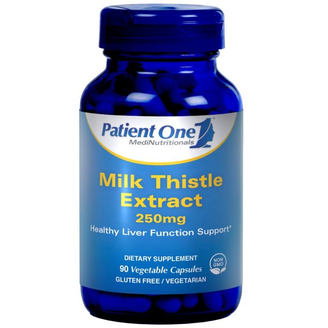 Milk Thistle 250 mg Patient One MediNutritionals
