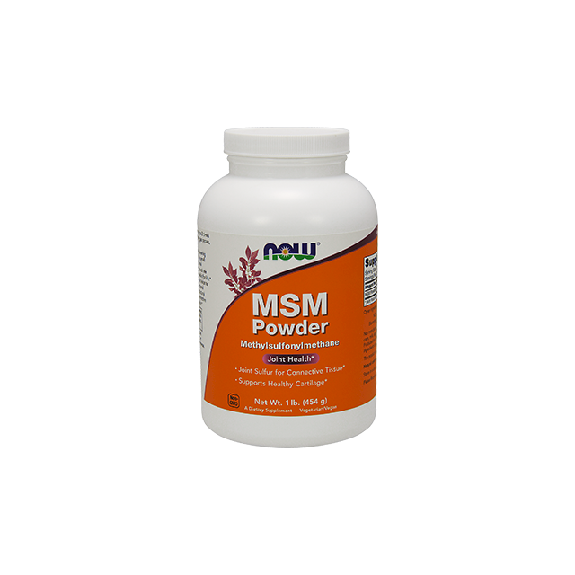 MSM Powder 1 lb by NOW