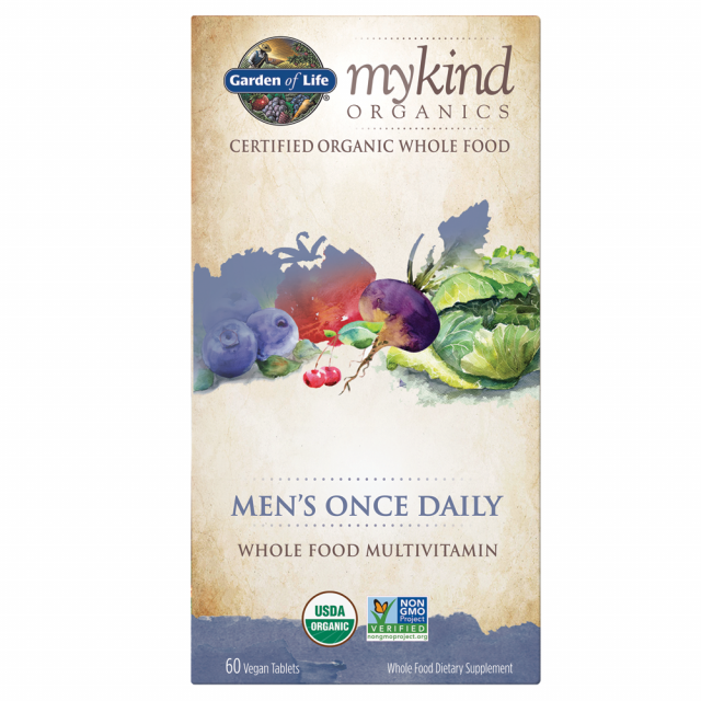 mykind Organics Mens Once Daily Multi 60