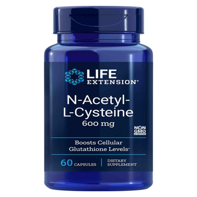 N-Acetyl-L-Cysteine 600 mg Life Extension