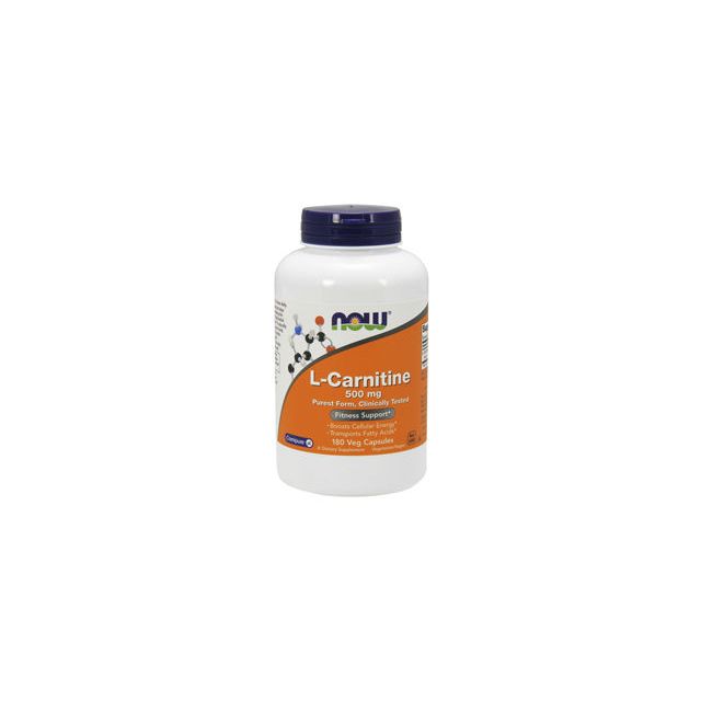 Acetyl-L Carnitine 500mg 100 vcaps by NOW Foods