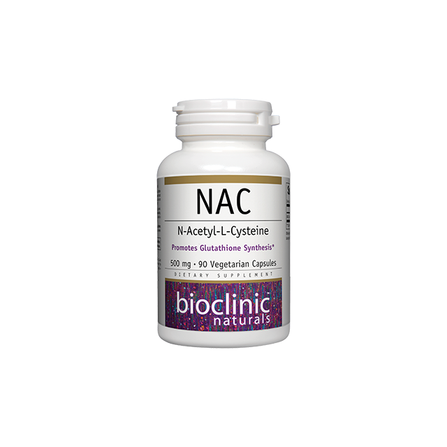 NAC 500mg 90 vcaps by Bioclinic Naturals