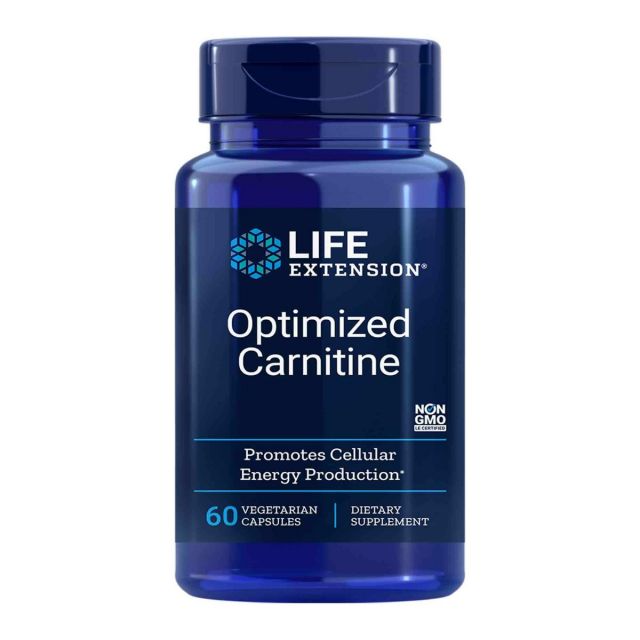 Optimized Carnitine 60 vcaps Life Extension