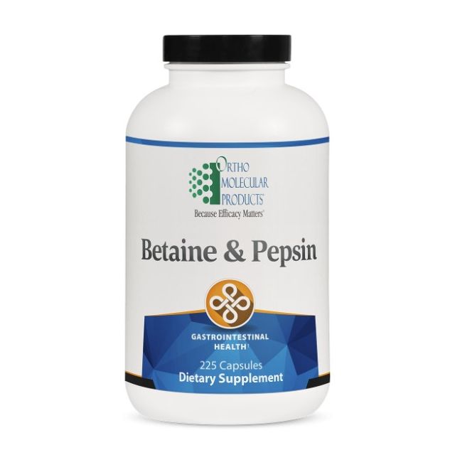 Betaine & Pepsin Ortho Molecular