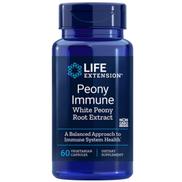 Peony Immune 600 mg 60 vegcaps Life Extension