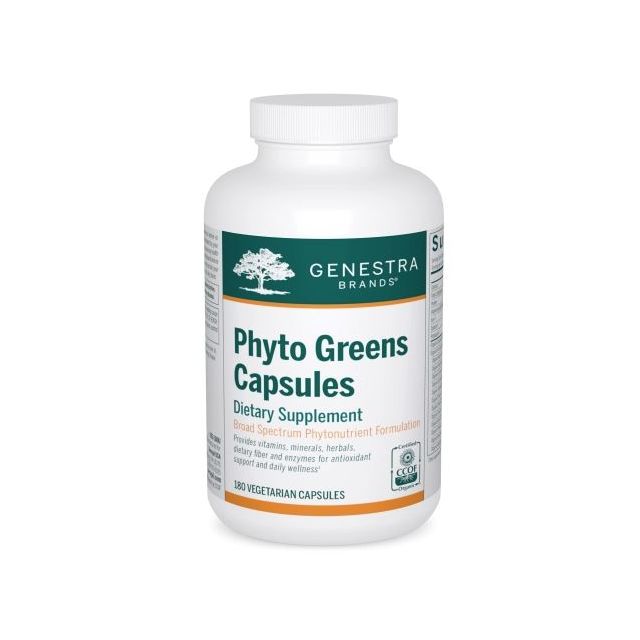 Phyto Greens capsules (Organic) 180 vcaps Genestra / Seroyal