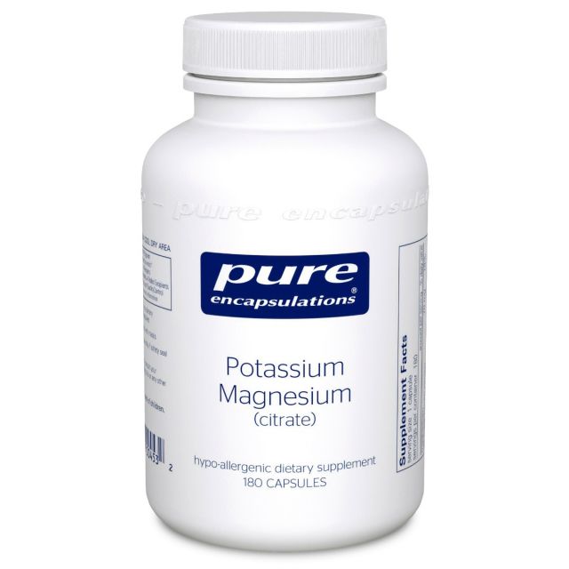 Potassium Magnesium citrate 180 Pure Encapsulations