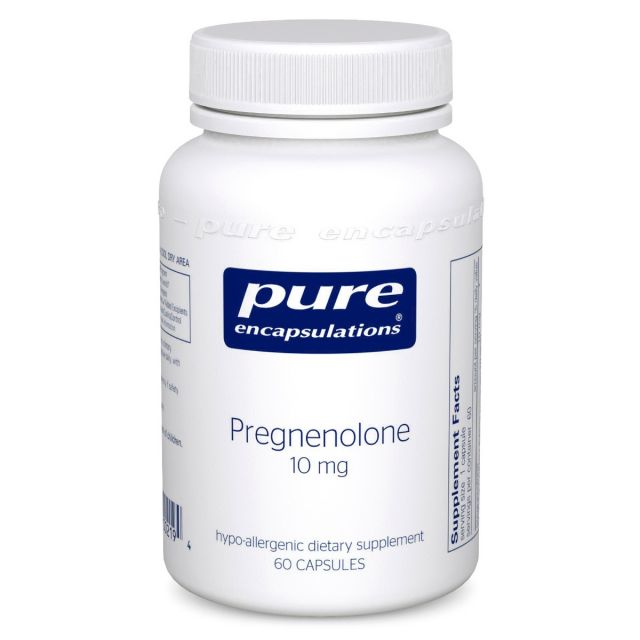 Pregnenolone 10 mg 60 caps Pure Encapsulations
