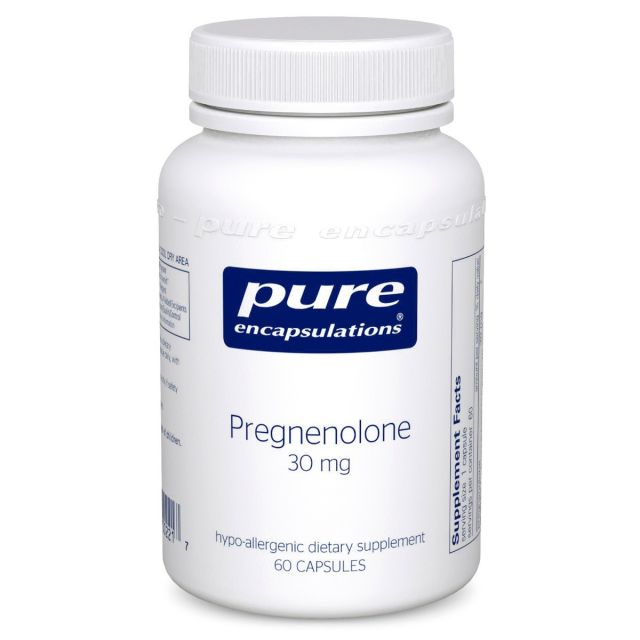 Pregnenolone 30 mg 60 caps Pure Encapsulations