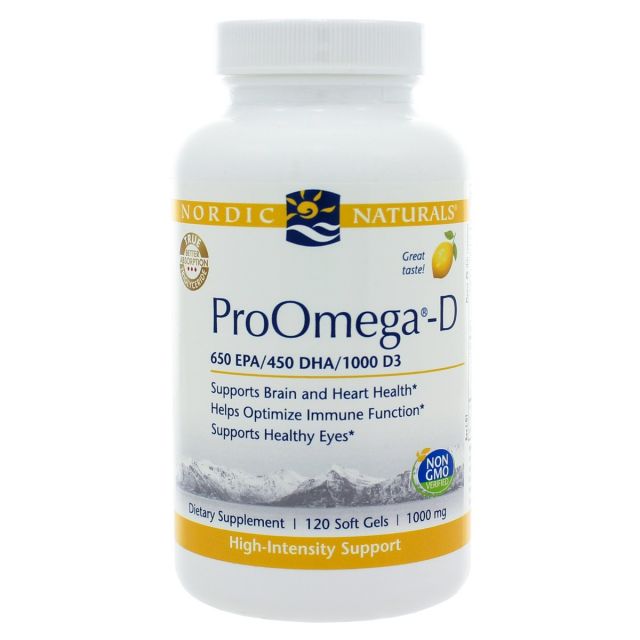 ProOmega-D 1000 mg 180 soft gels