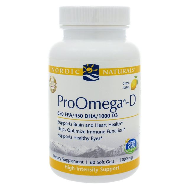ProOmega-D 1000 mg 60 gels Nordic Naturals