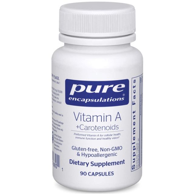 Pure Encapsulations Vitamin A + Carotenoids