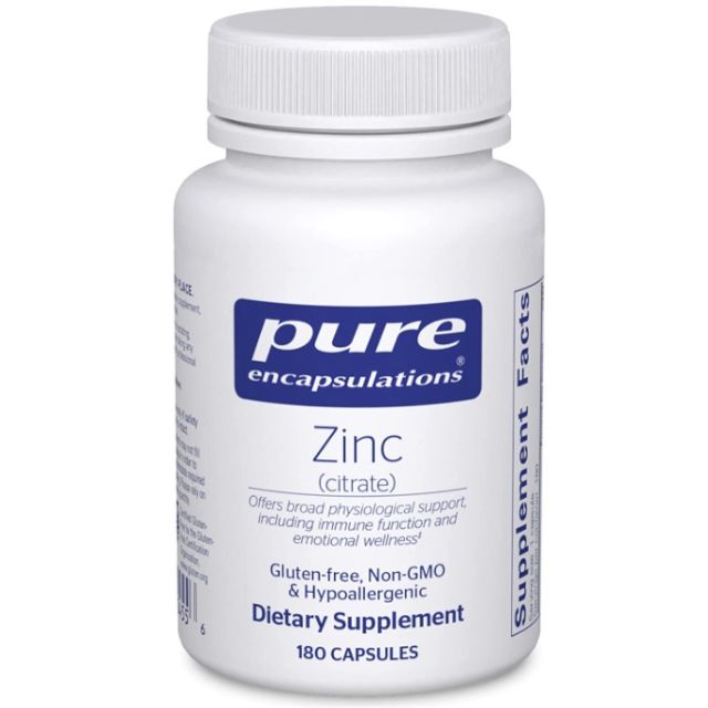 Pure Encapsulations Zinc (Citrate)