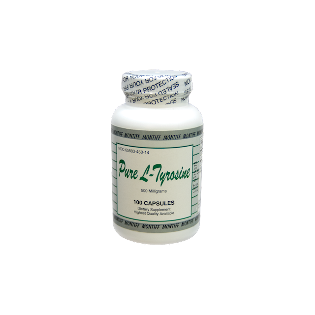 Pure L-Tyrosine 500 mg 250 caps Montiff