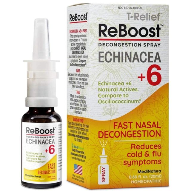 ReBoost Decongestion Nasal Spray with Echinacea