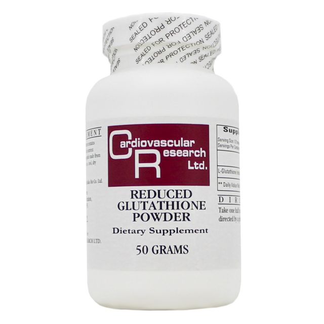 Reduced Glutathione Powder 50g Ecological Formulas / Cardiovascular Research