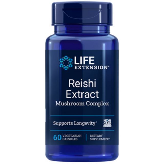 Reishi Extract Mushroom Complex 60 vcaps Life Extension