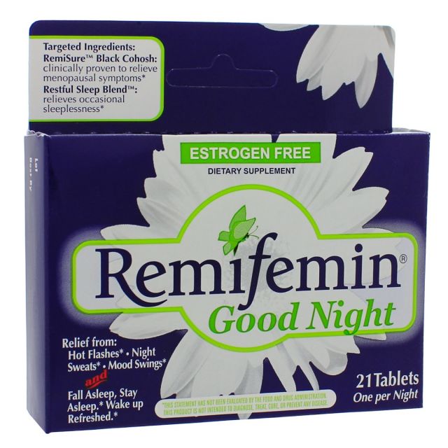 Remifemin Good Night 21 tabs Enzymatic Therapy