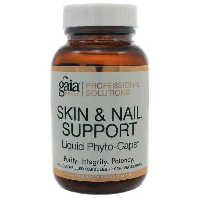 Skin & Nail Support 60 lvcaps Gaia Herbs