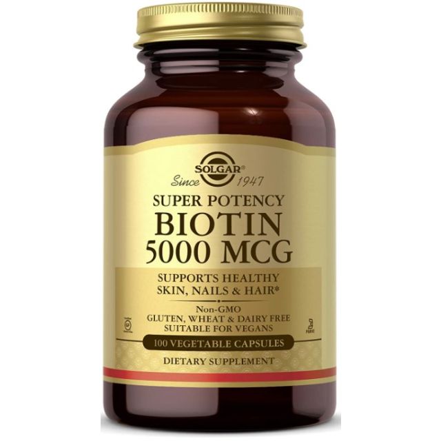 biotin 5000 mcg 100 vcaps