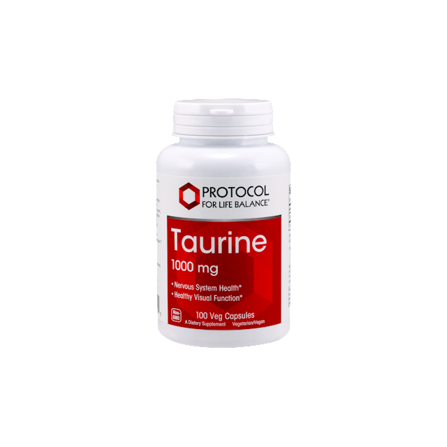 Taurine1000 mg 100 caps Protocol For Life Balance 