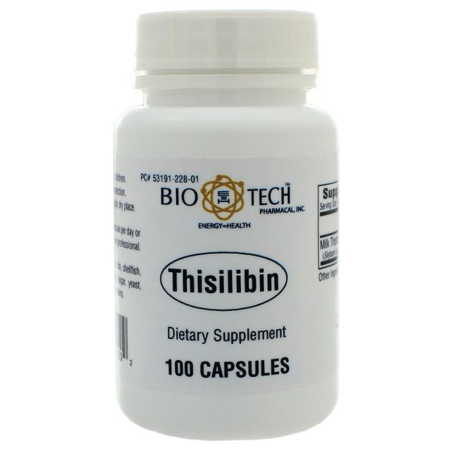 Thisilibin (Milk Thistle) 300 mg 100 caps Bio-Tech