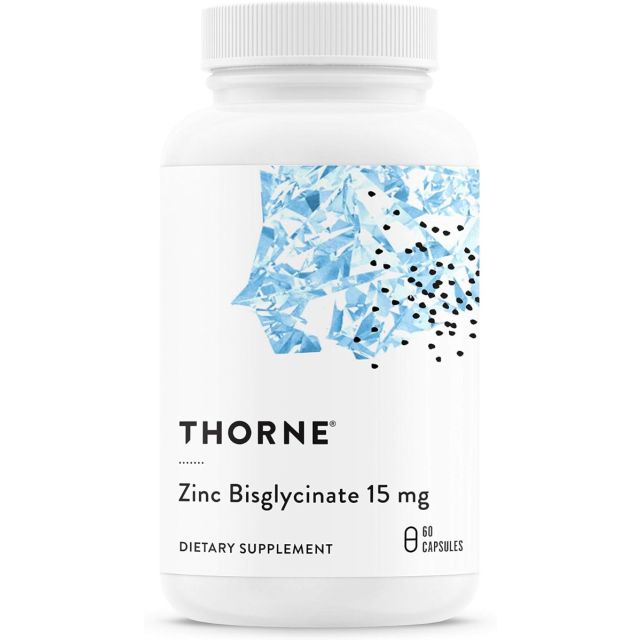 Thorne Zinc Bisglycinate 15mg