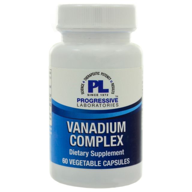 Vanadium Complex 60 vcaps Progressive Labs