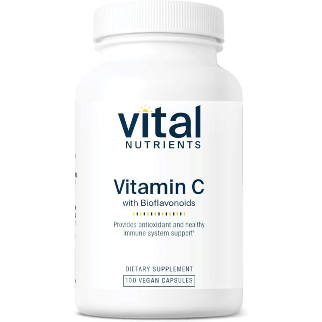 Vitamin C with Bioflavonoids 500 mg 100 vcaps