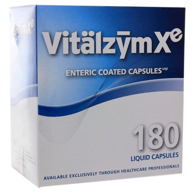 Vitalzym Xe 180 enteric-coated liquid caps World Nutrition
