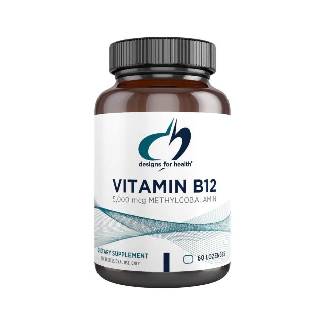 Vitamin B12 Lozenges 60 tabs Designs for Health