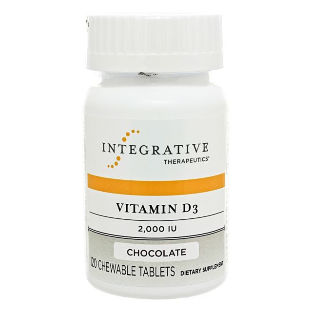 Vitamin D3 Chocolate 2000 IU chew tabs