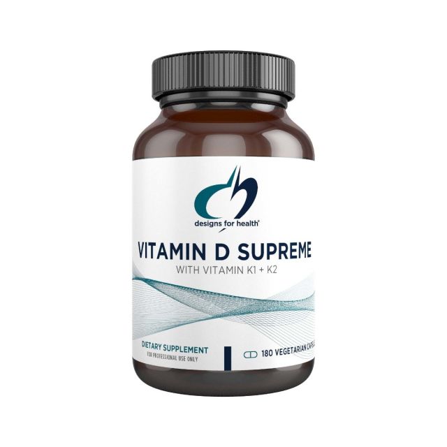 Vitamin D Supreme 180 caps Designs for Health