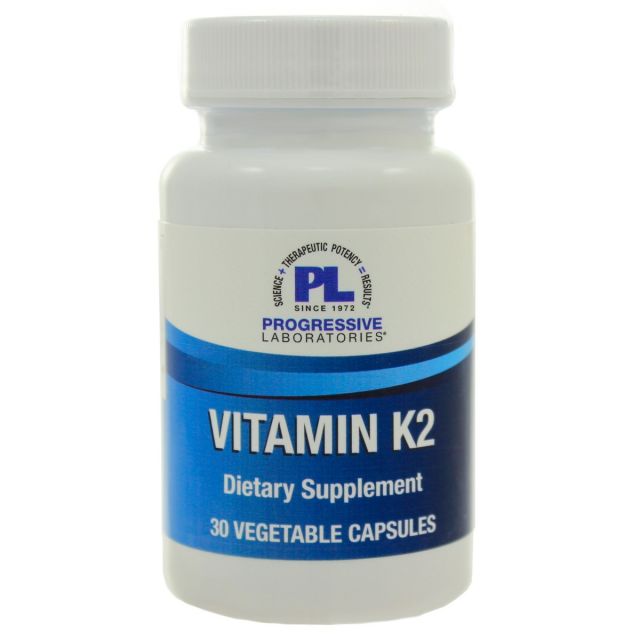 Vitamin K2 30 vcaps Progressive Labs